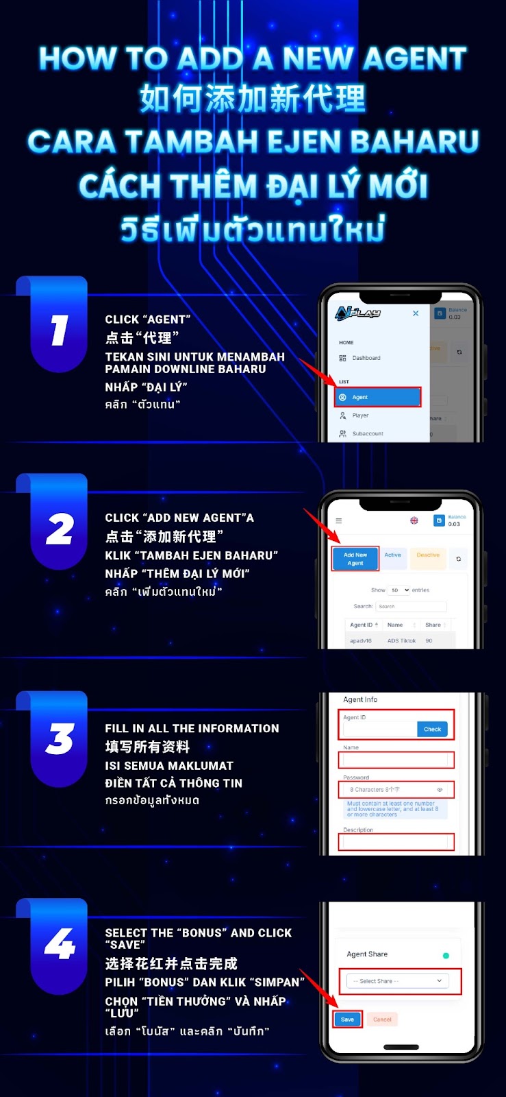 AiPlay Add New Agent
